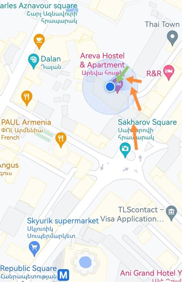 Arevahostel&Apartment 예레반 외부 사진